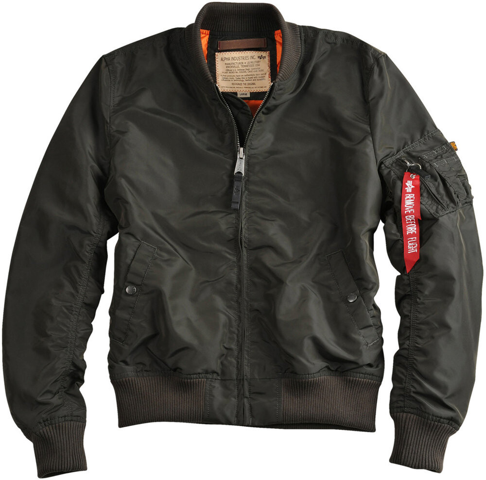 

МА-1 ТТ Куртка Alpha Industries, темно-серый