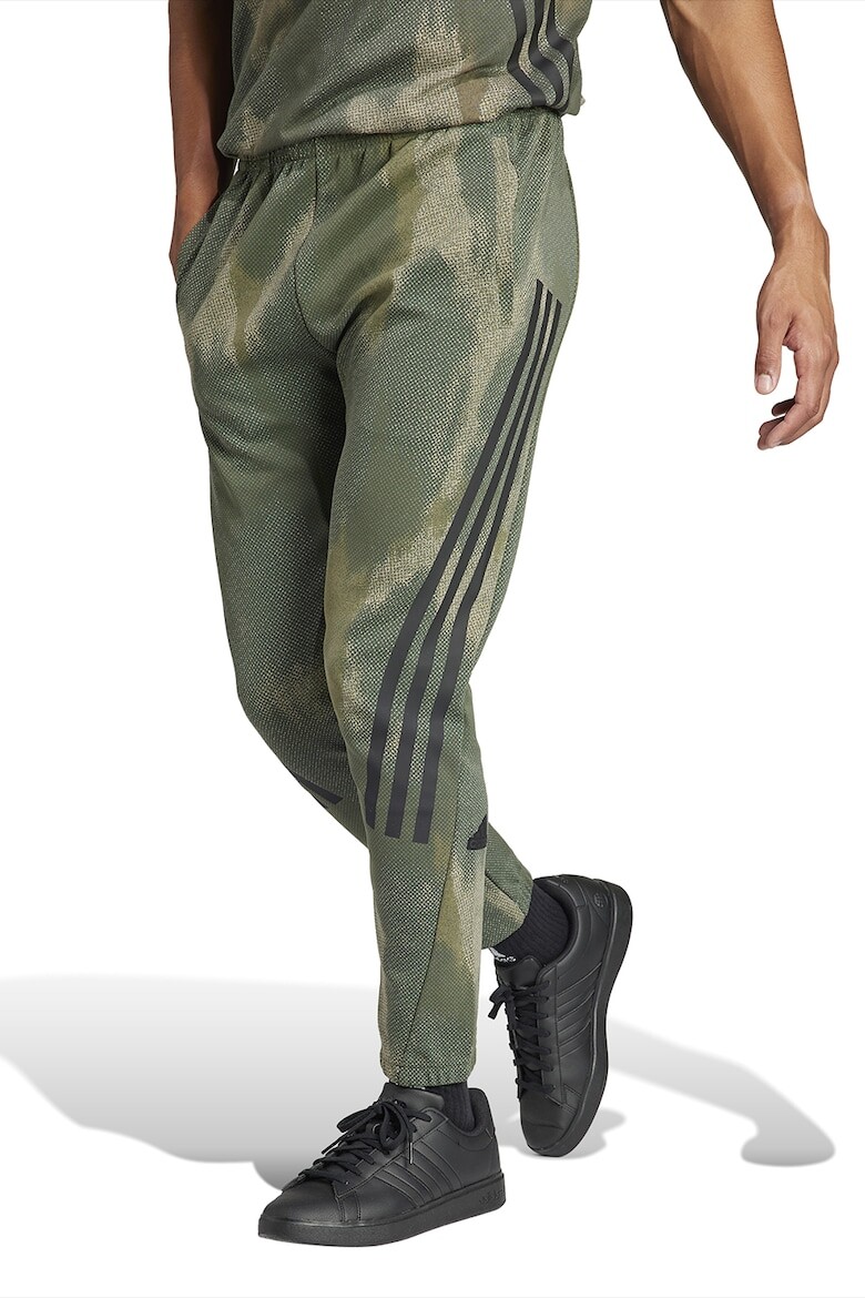 

Спортивные штаны с 3 полосками Future Icons Adidas Sportswear, зеленый