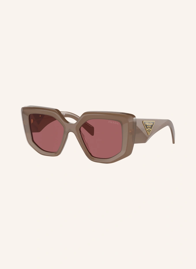

Солнцезащитные очки 0pr14zs Prada, коричневый