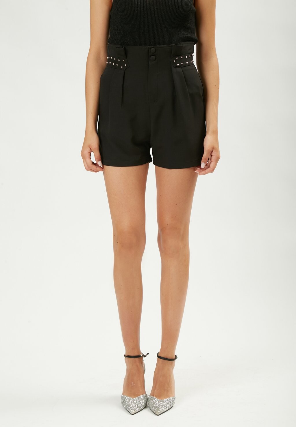 

Шорты PLEATED INFLUENCER, цвет black