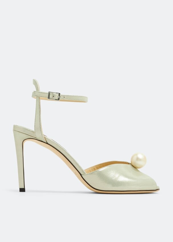 

Сандалии Jimmy Choo Sacora 85, бежевый
