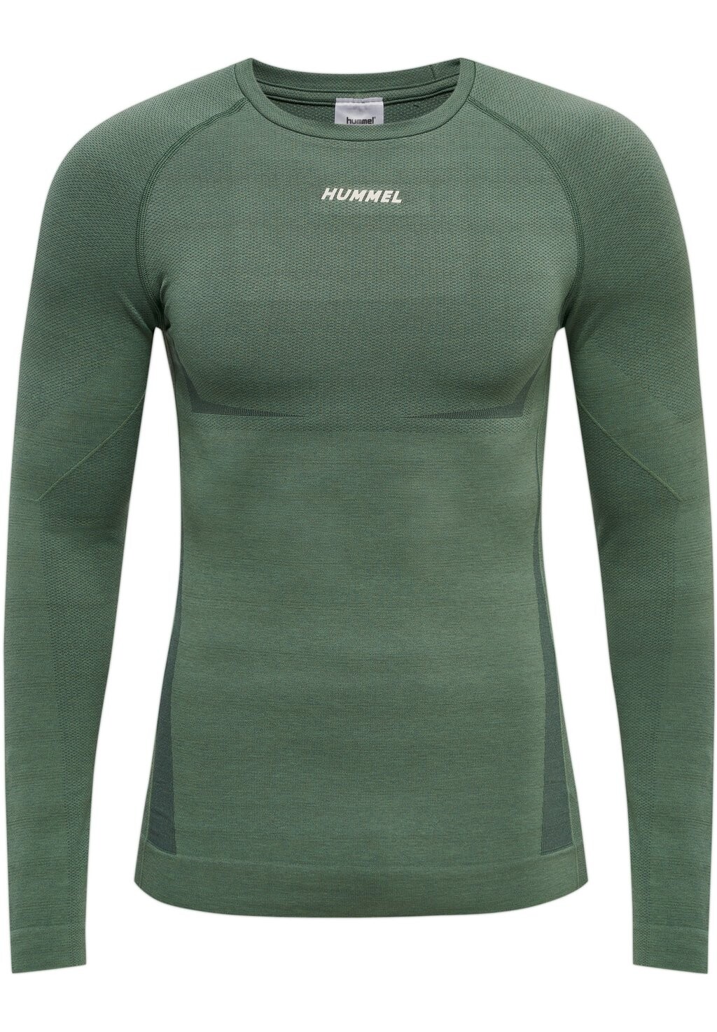 

Футболка с длинными рукавами Hummel, темно-зеленый