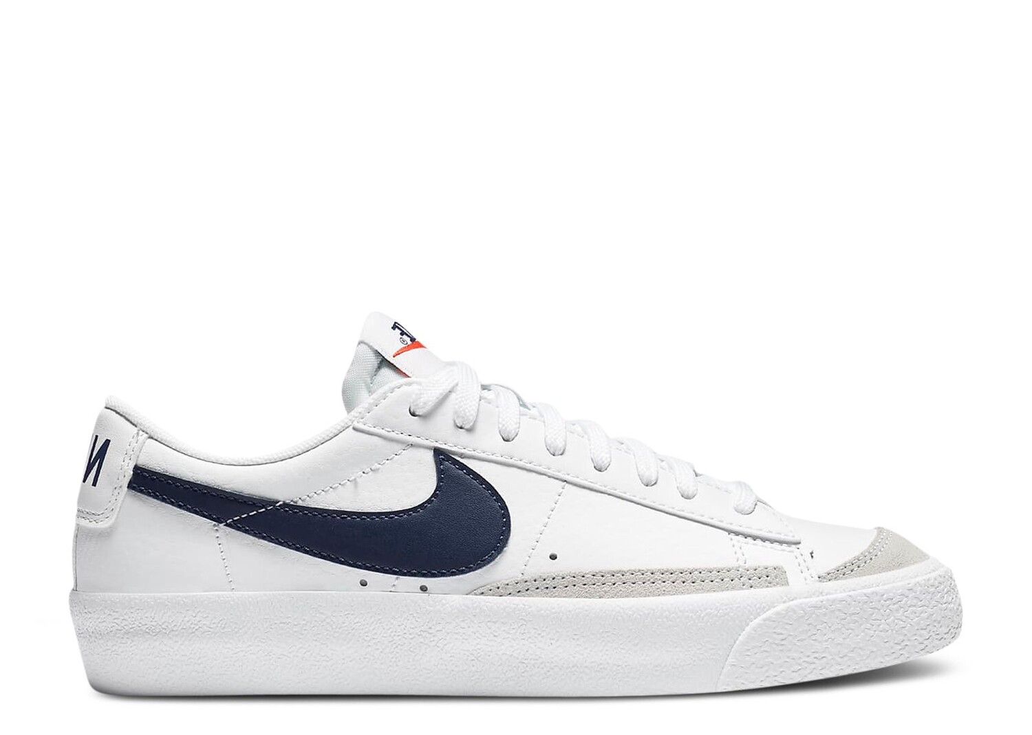 

Кроссовки Nike Blazer Low '77 Gs 'White Midnight Navy', белый