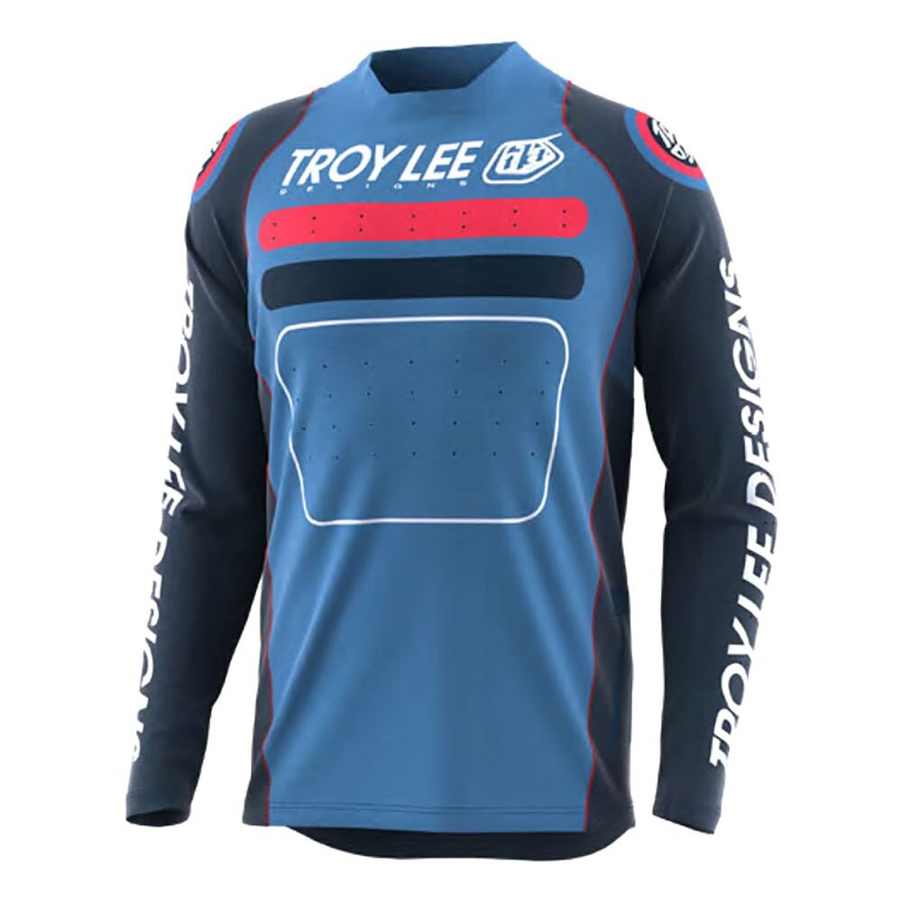 

Мотоджерси с длинным рукавом Troy Lee Designs Sprint, синий