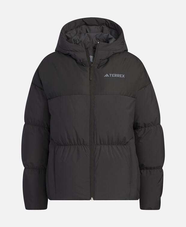 

Пуховик adidas, черный