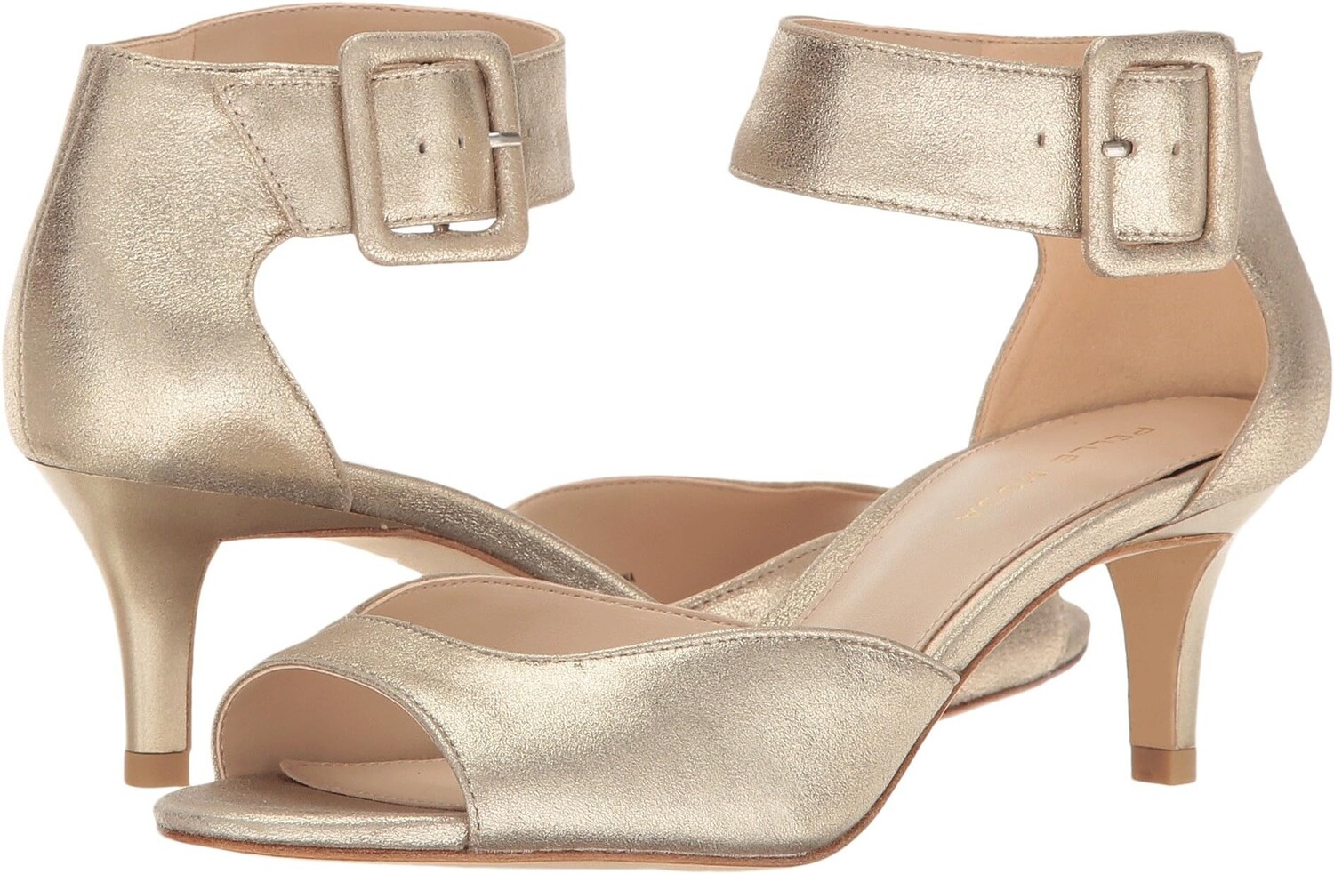 

Босоножки Berlin Pelle Moda, цвет Platinum Gold Metallic Suede