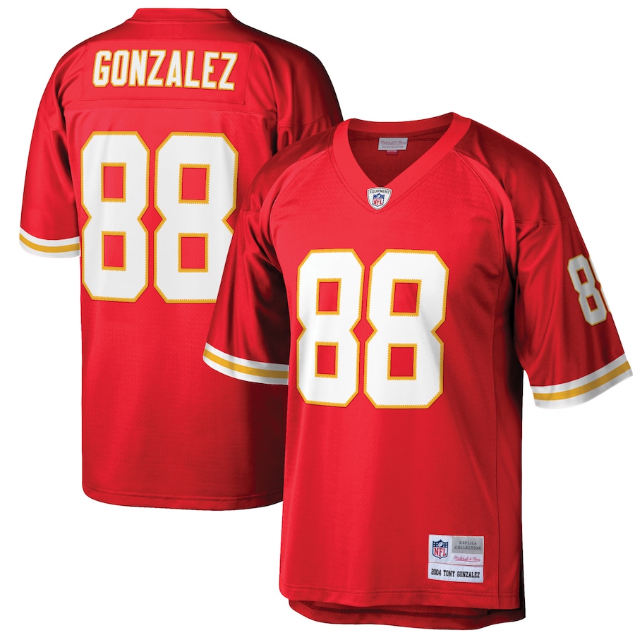 

Джерси Mitchell & Ness Kansas City Chiefs, красный