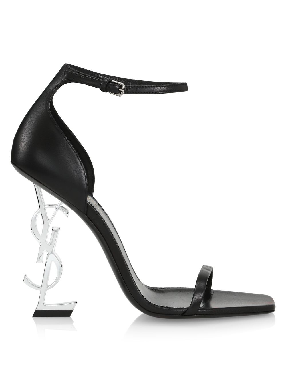 

Кожаные туфли Opyum 110MM YSL на каблуке Saint Laurent, неро