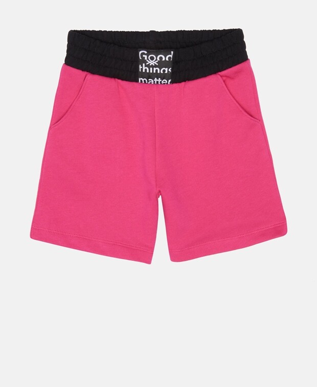 

Шорты United Colors of Benetton, фуксия