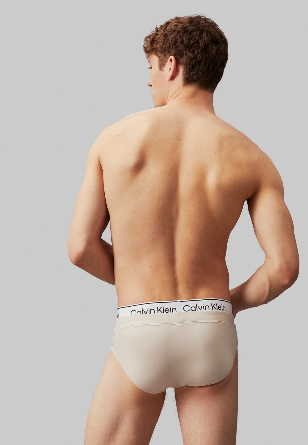 

Трусы BRIEF DOUBLE Calvin Klein, бежевый