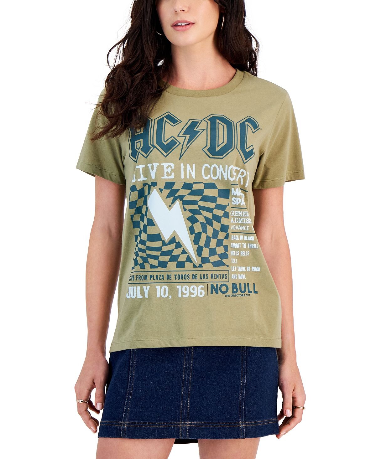 

Футболка с рисунком AC/DC для юниоров Grayson Threads, зеленый
