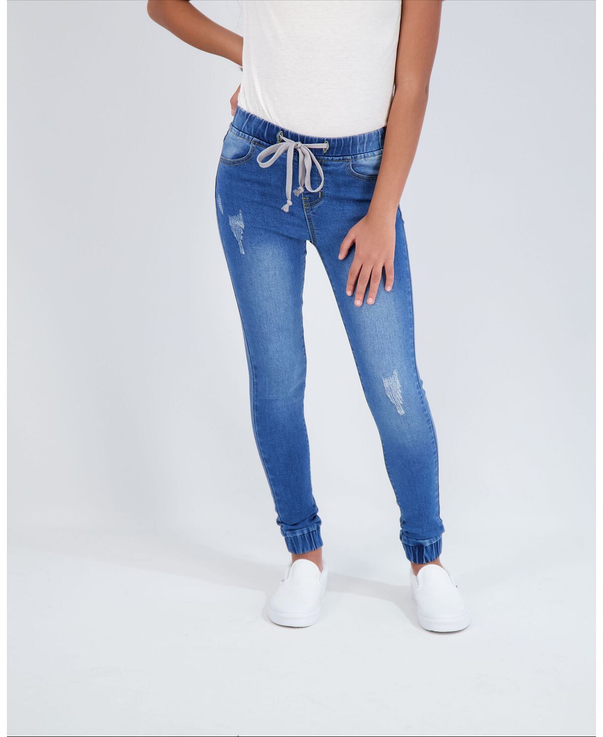 

Большие девушки надевают спортивные штаны Gogo Jeans