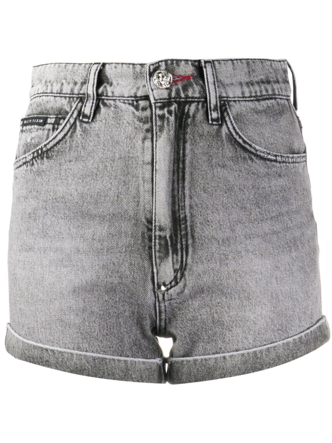 

Philipp Plein джинсовые шорты Hot Pants, серый
