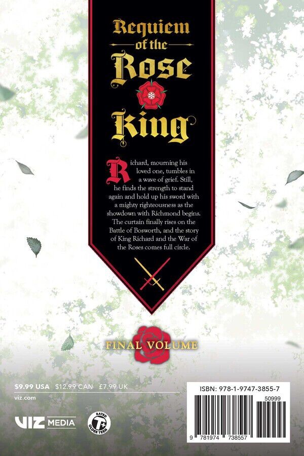 

Манга Requiem of the Rose King Manga Volume 17