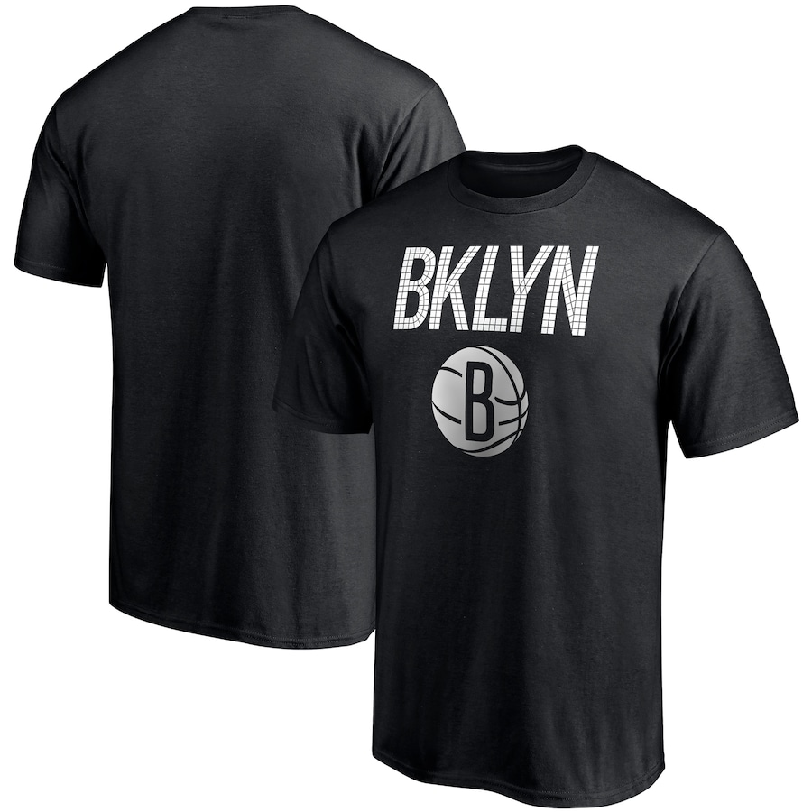 

Футболка с коротким рукавом Fanatics Branded Brooklyn Nets, черный