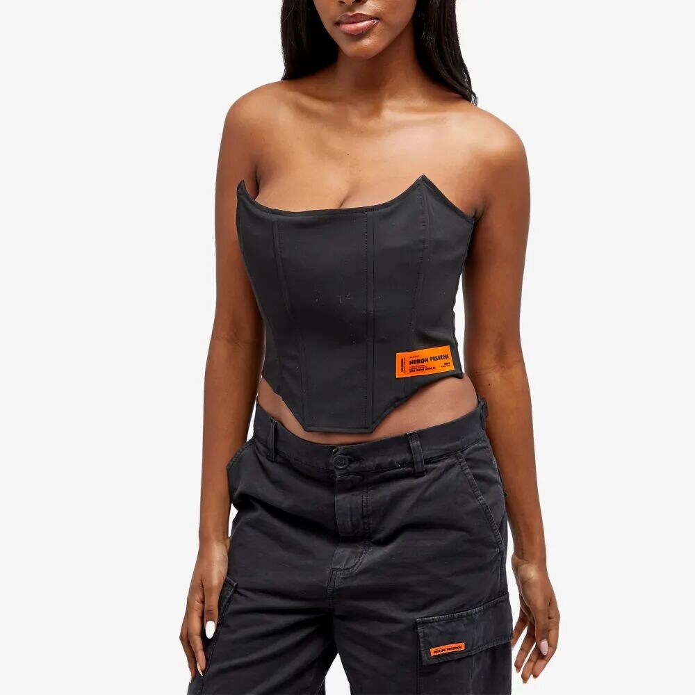 

Heron Preston Габардиновый корсет, черный