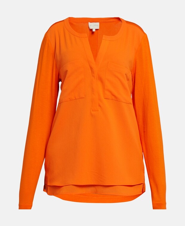 

Рубашка блузка Milano Italy, цвет Pumpkin Orange