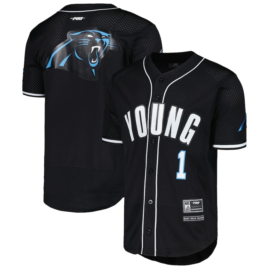

Футболка с коротким рукавом Pro Standard Carolina Panthers, черный