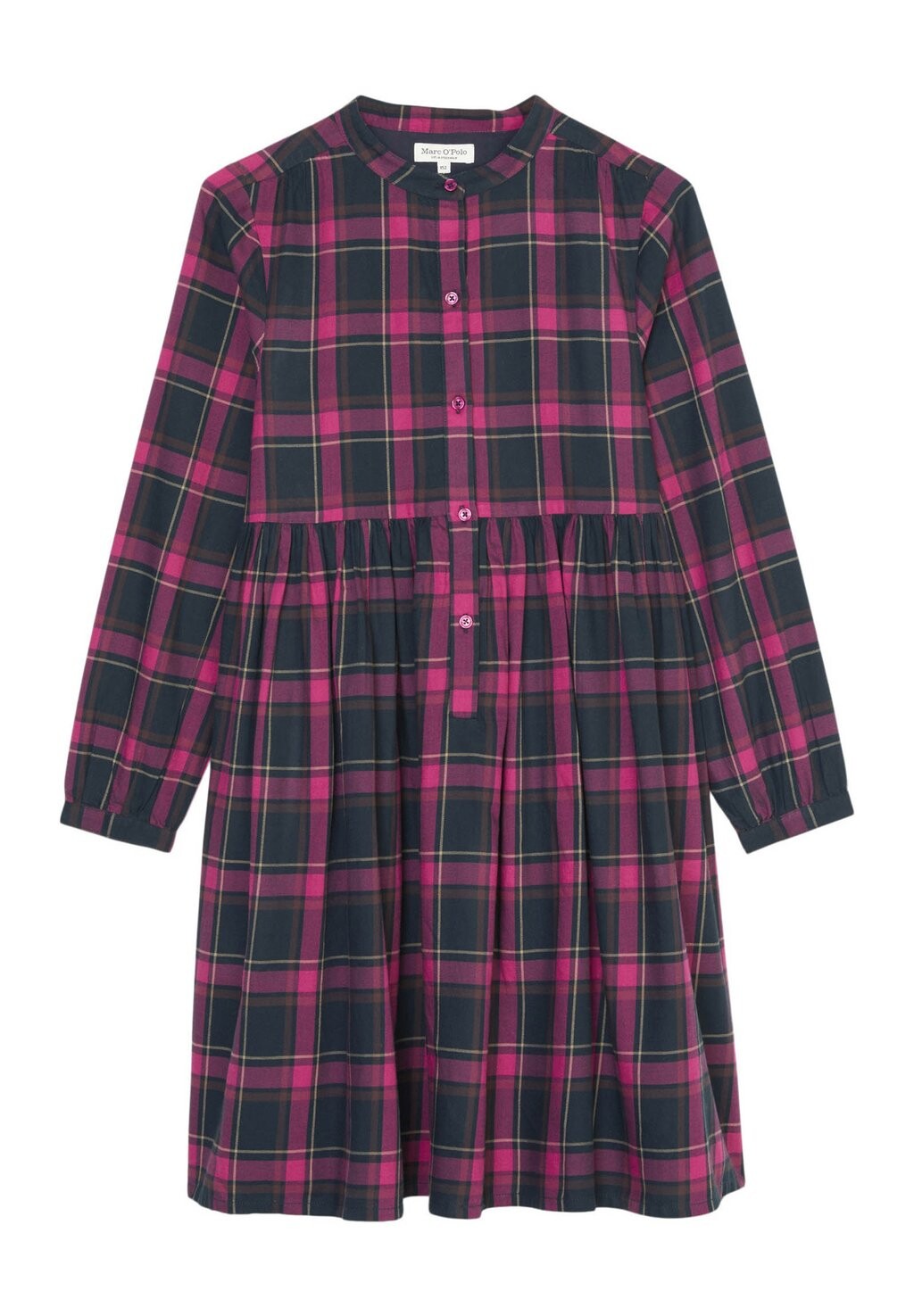 

Платье-блузка MIT WEITEM A-SHAPE-TEIL Marc O'Polo, цвет deep blue sea check
