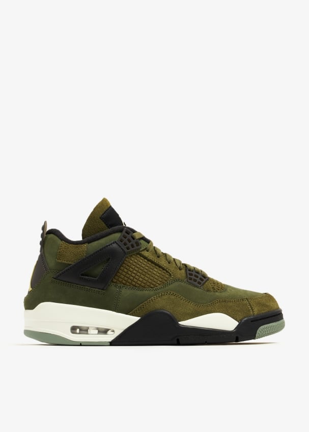 

Кроссовки Nike Air Jordan 4 Retro Craft 'Olive', зеленый