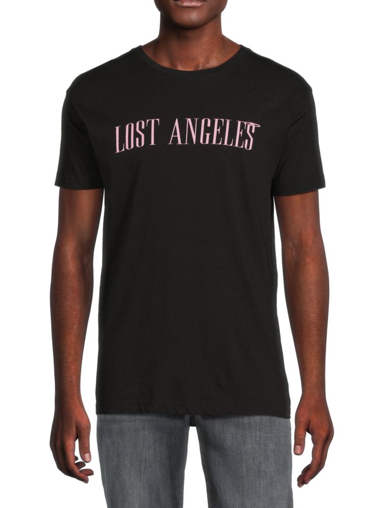 Хлопковая футболка Lost Angeles Pima Kinetix, черный кроссовки kinetix pariah white