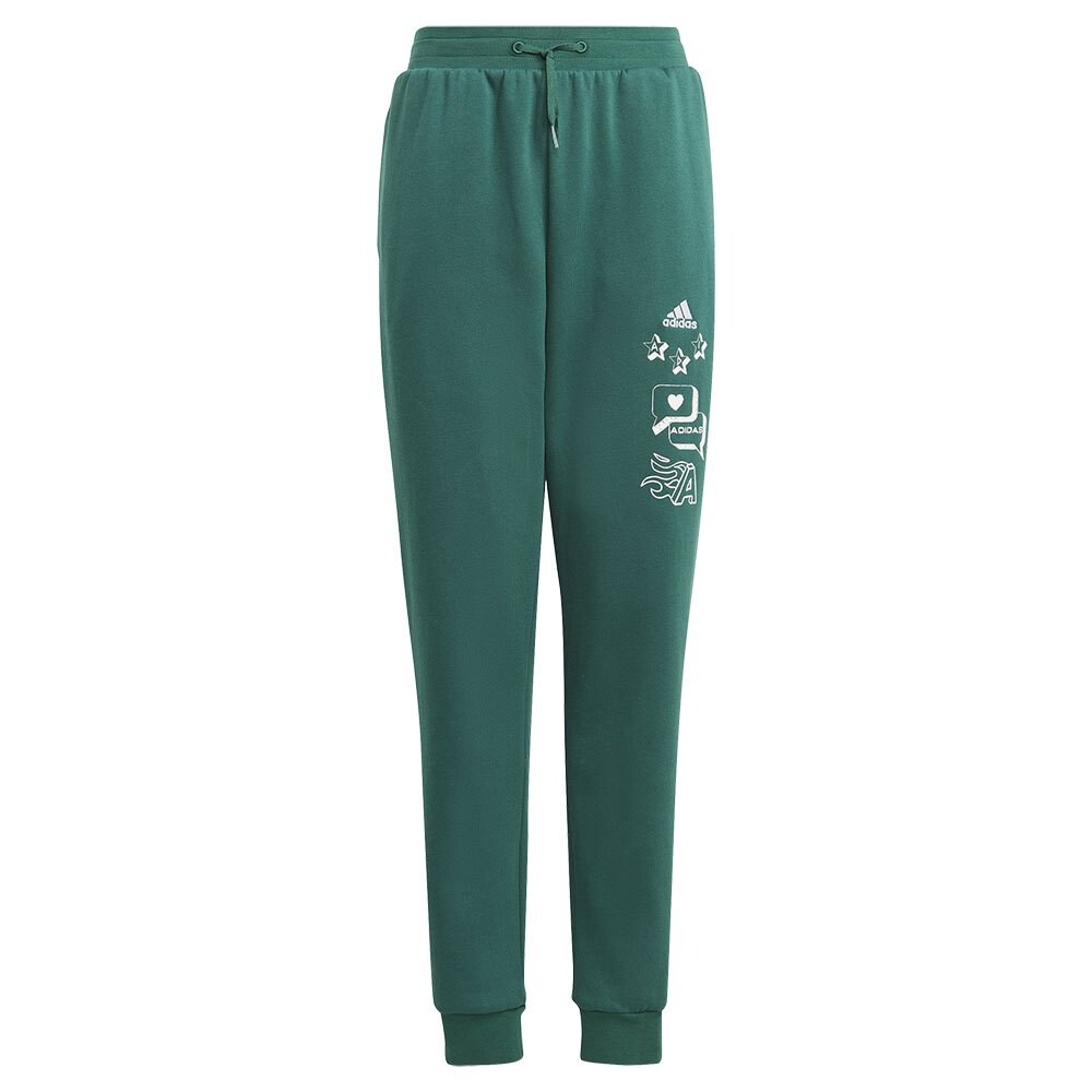 

Брюки adidas Sportswear Brand Love Joggers, зеленый