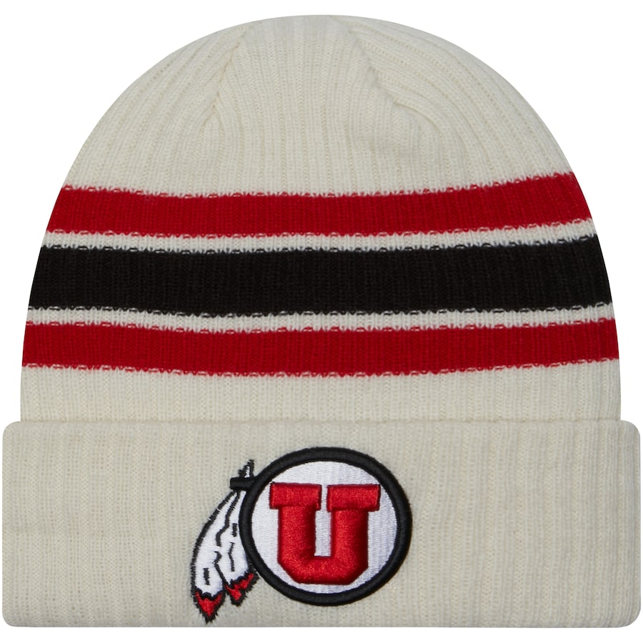 

Шапка New Era Utah Utes, кремовый