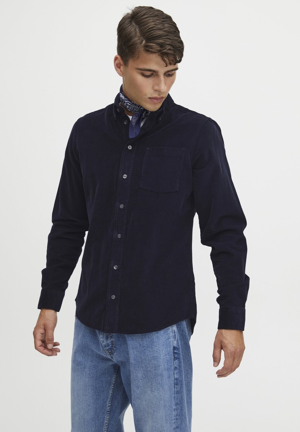 

Рубашка CFANTON Casual Friday, цвет dark navy