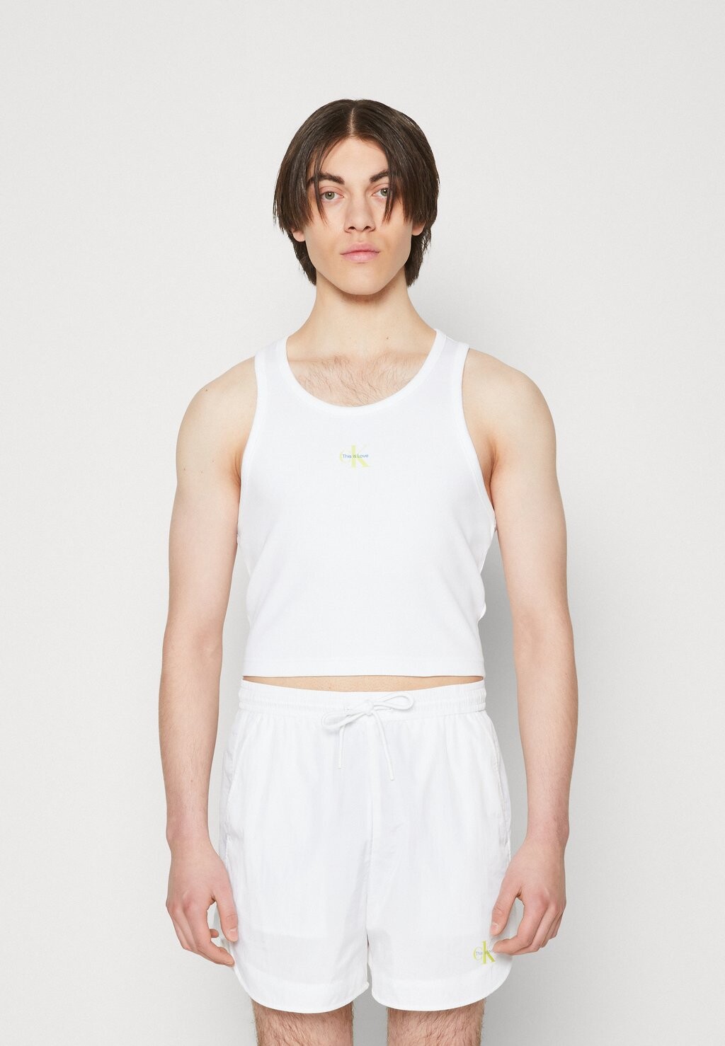 

Топ Calvin Klein Jeans, белый
