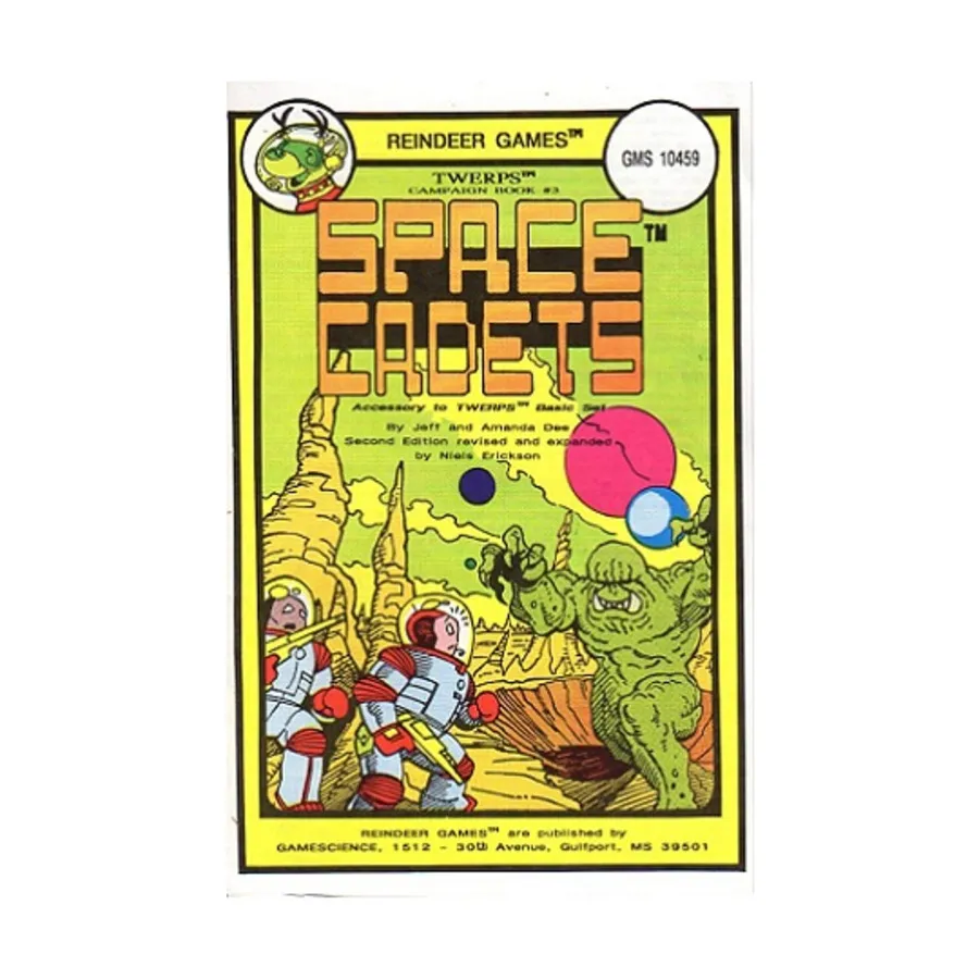 

Space Cadets, T.W.E.R.P.S. (Gamescience), мягкая обложка