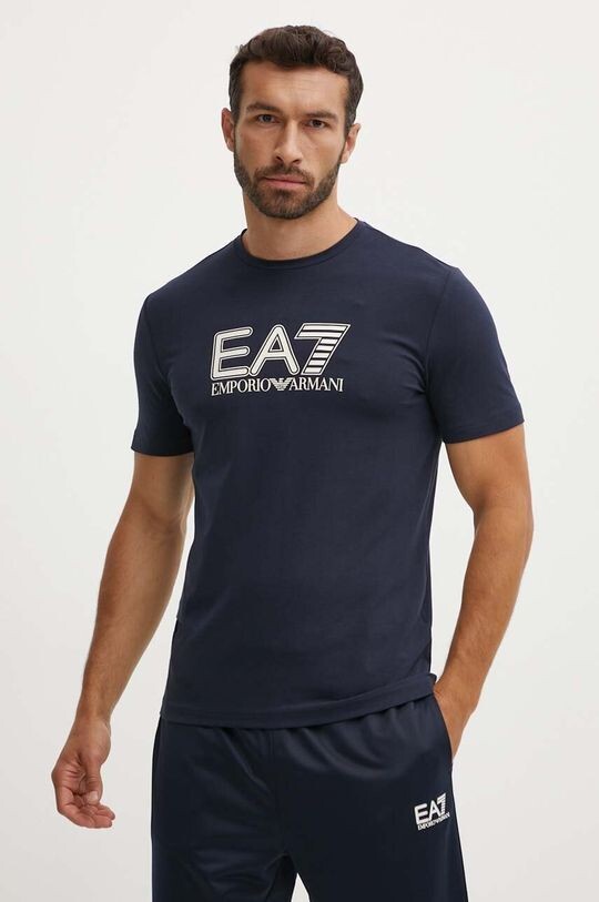

Футболка EA7 Emporio Armani, темно-синий