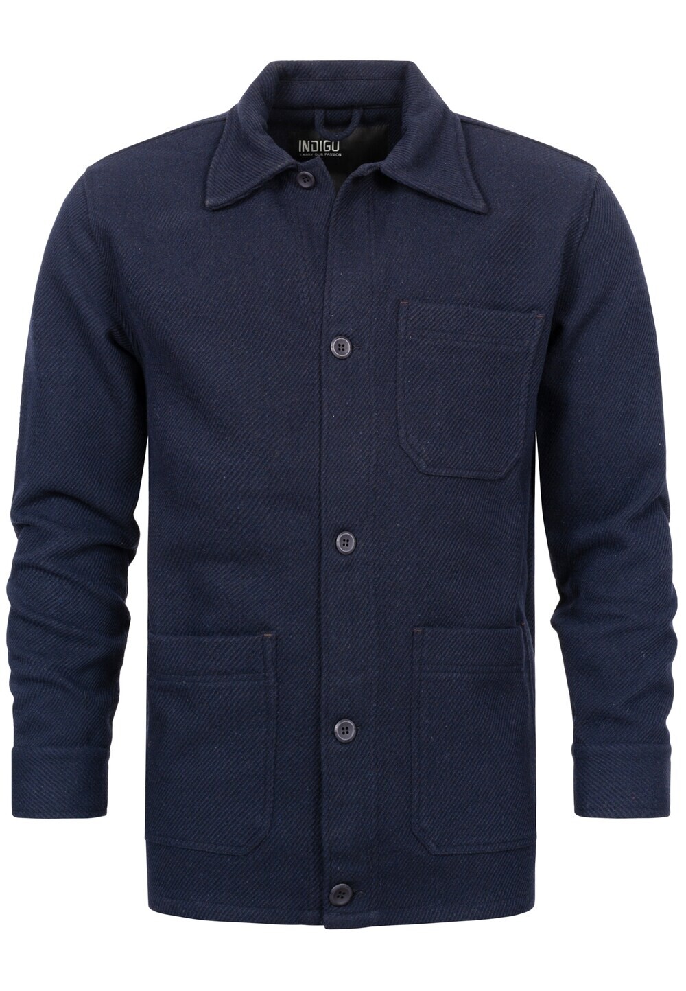 

Межсезонная куртка INDICODE JEANS Thanasis, темно-синий