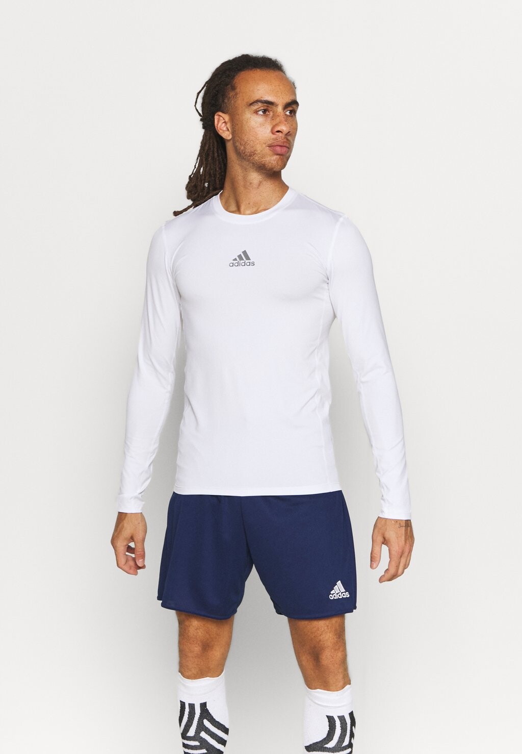 

Футболка с длинным рукавом Tech Fit Adidas, белый