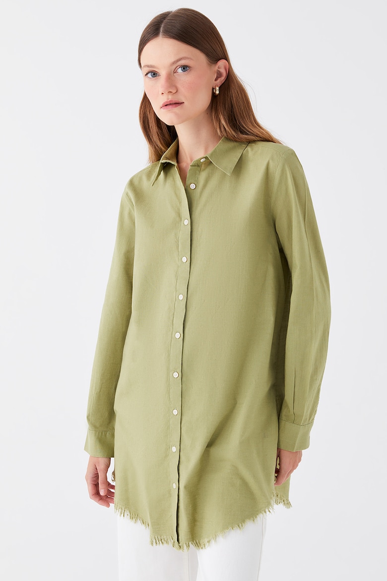 цена Рубашка с длинным рукавом Lc Waikiki, зеленый