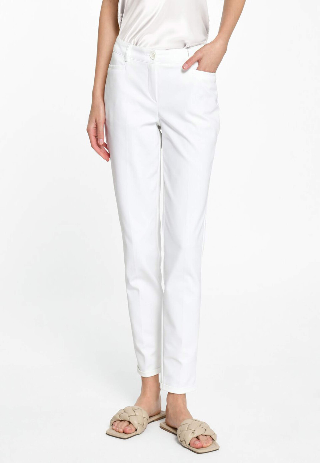 

Брюки FADENMEISTER BERLIN Hose Cotton, белый