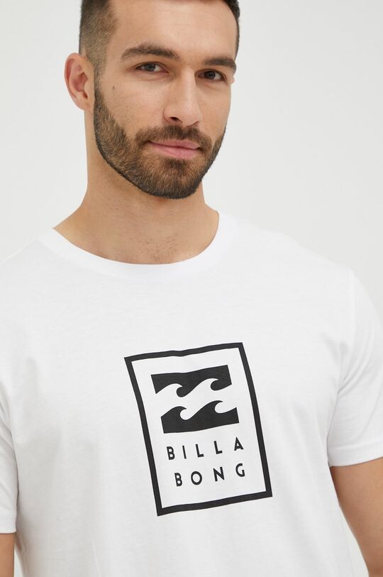 

Хлопковая футболка Billabong, белый