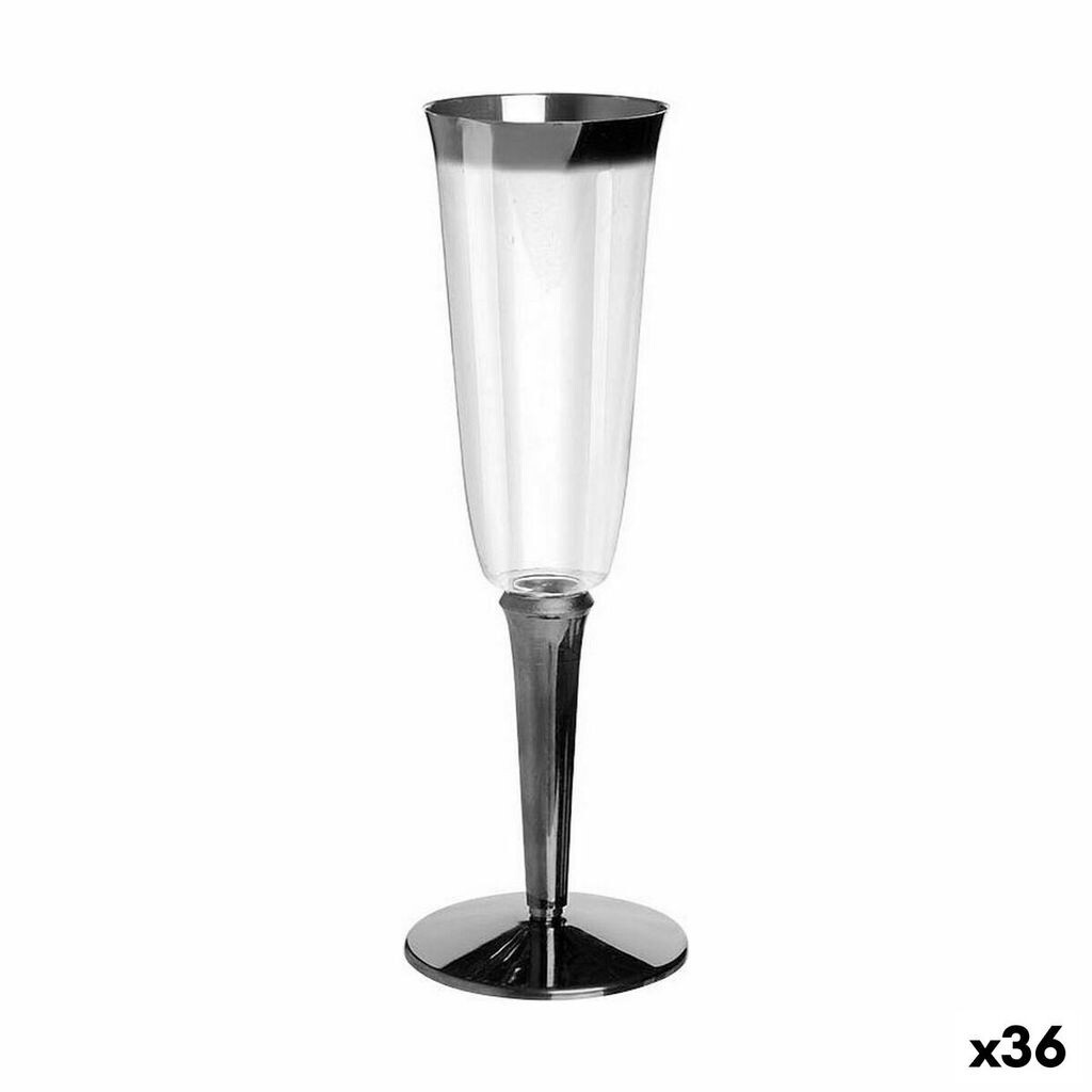 

Набор многоразовых чашек Algon Cava Silver, 3 шт., 180 мл (36 шт.)