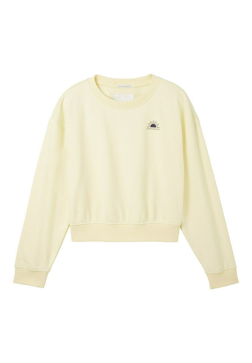 

Свитшот TOM TAILOR, цвет light yellow