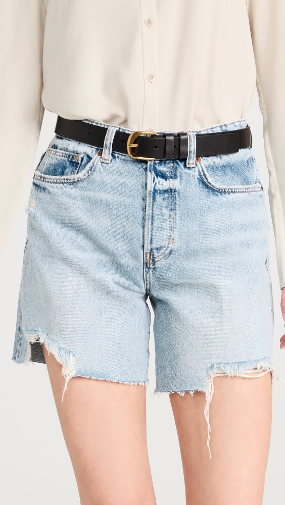 

Шорты Reformation Raye Mid Rise Baggy