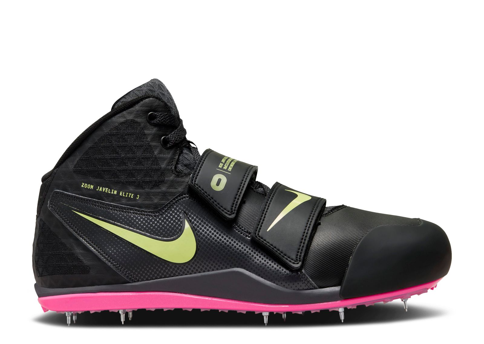 Кроссовки Nike Zoom Javelin Elite 3 'Black Fierce Pink', черный кроссовки nike zoom javelin elite 3 black indigo fog черный