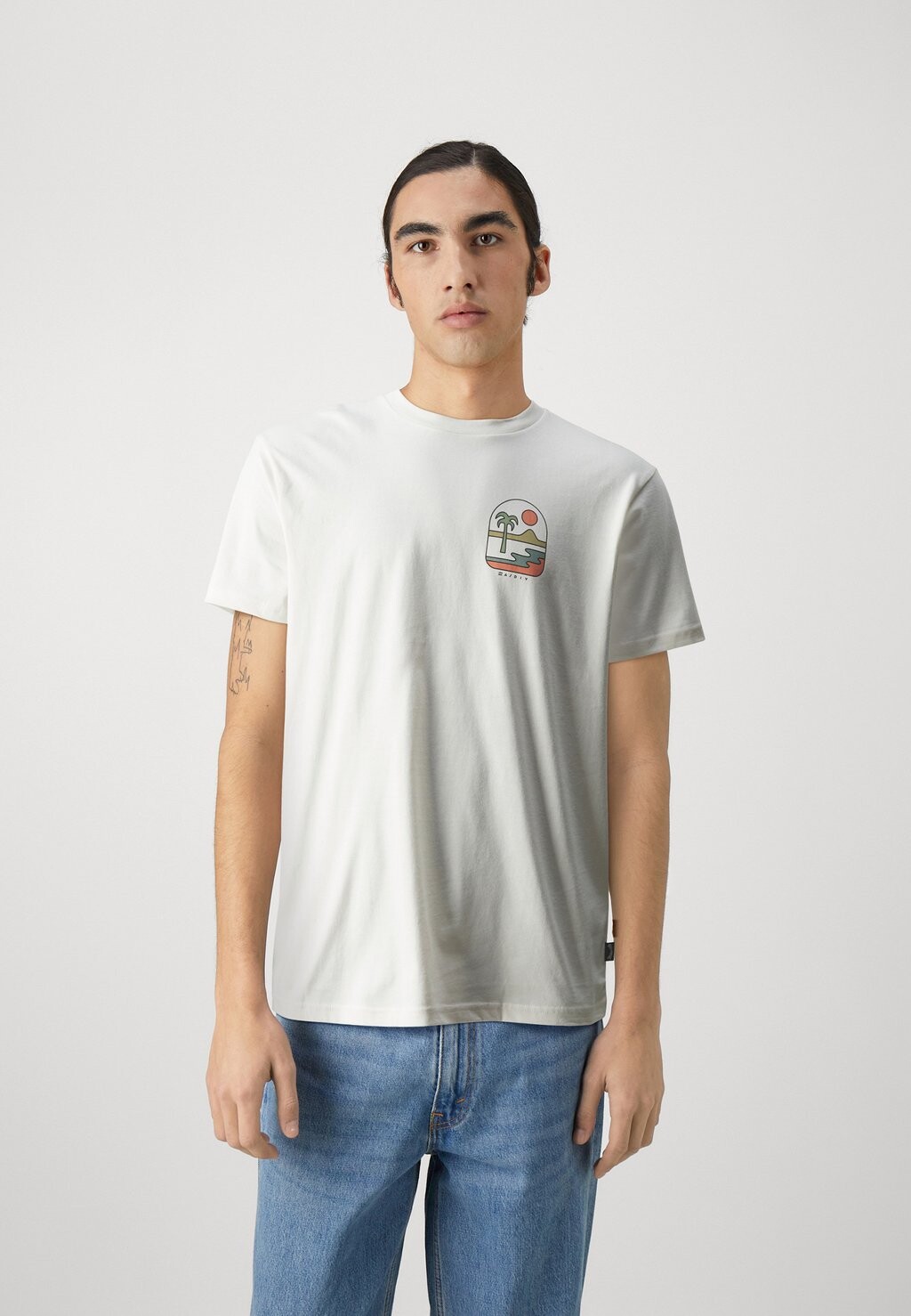 

Футболка с принтом SANDS Billabong, цвет off white