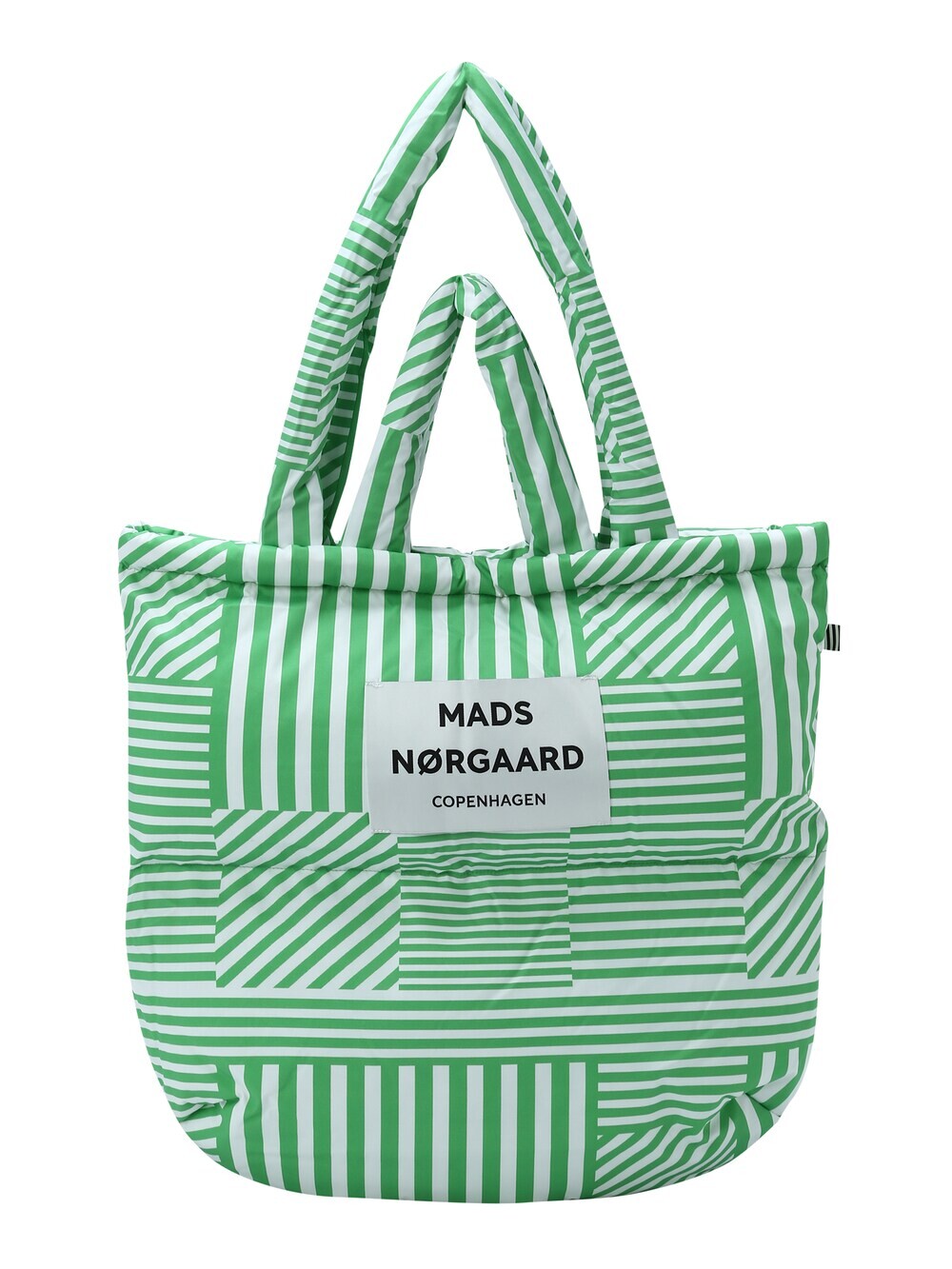 

Сумка-шоппер Mads Norgaard Copenhagen, светло-зеленый/белый