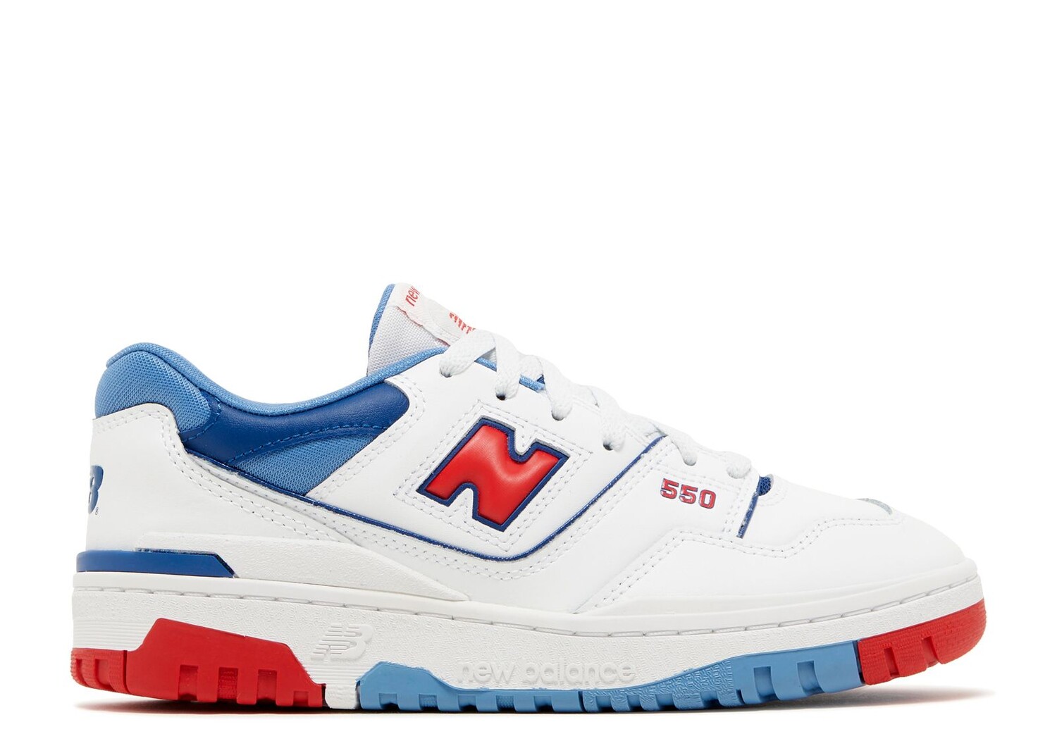 

Кроссовки New Balance 550 Big Kid 'Red Atlantic Blue', белый