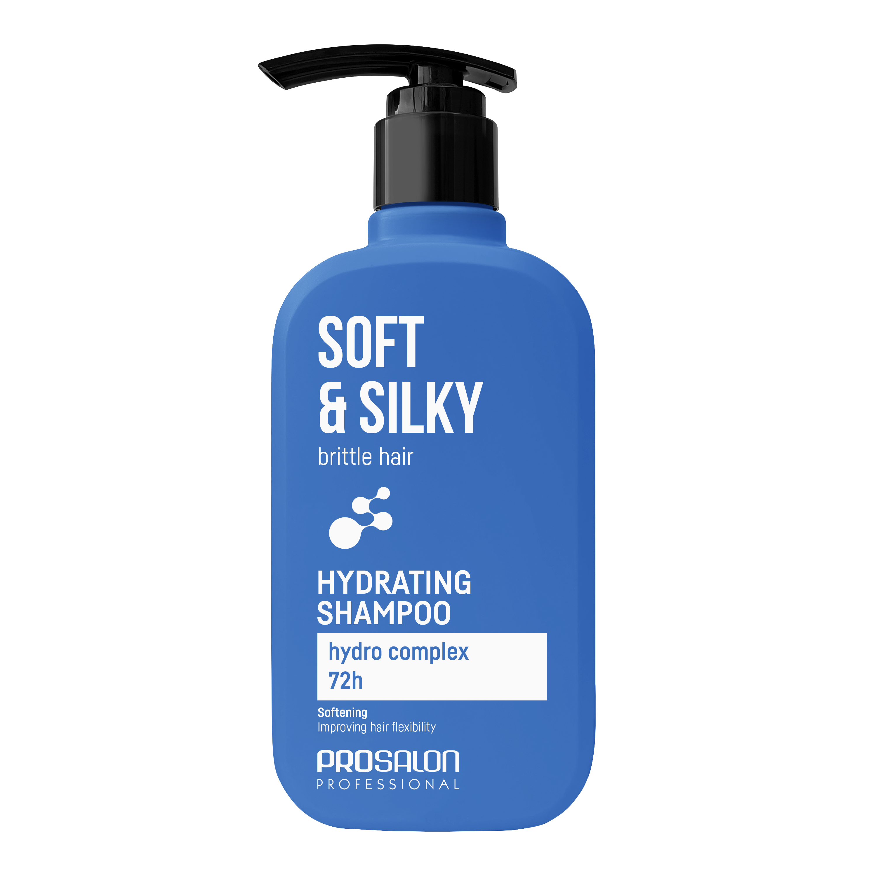 Увлажняющий шампунь для волос Prosalon Soft&Silky, 375 мл