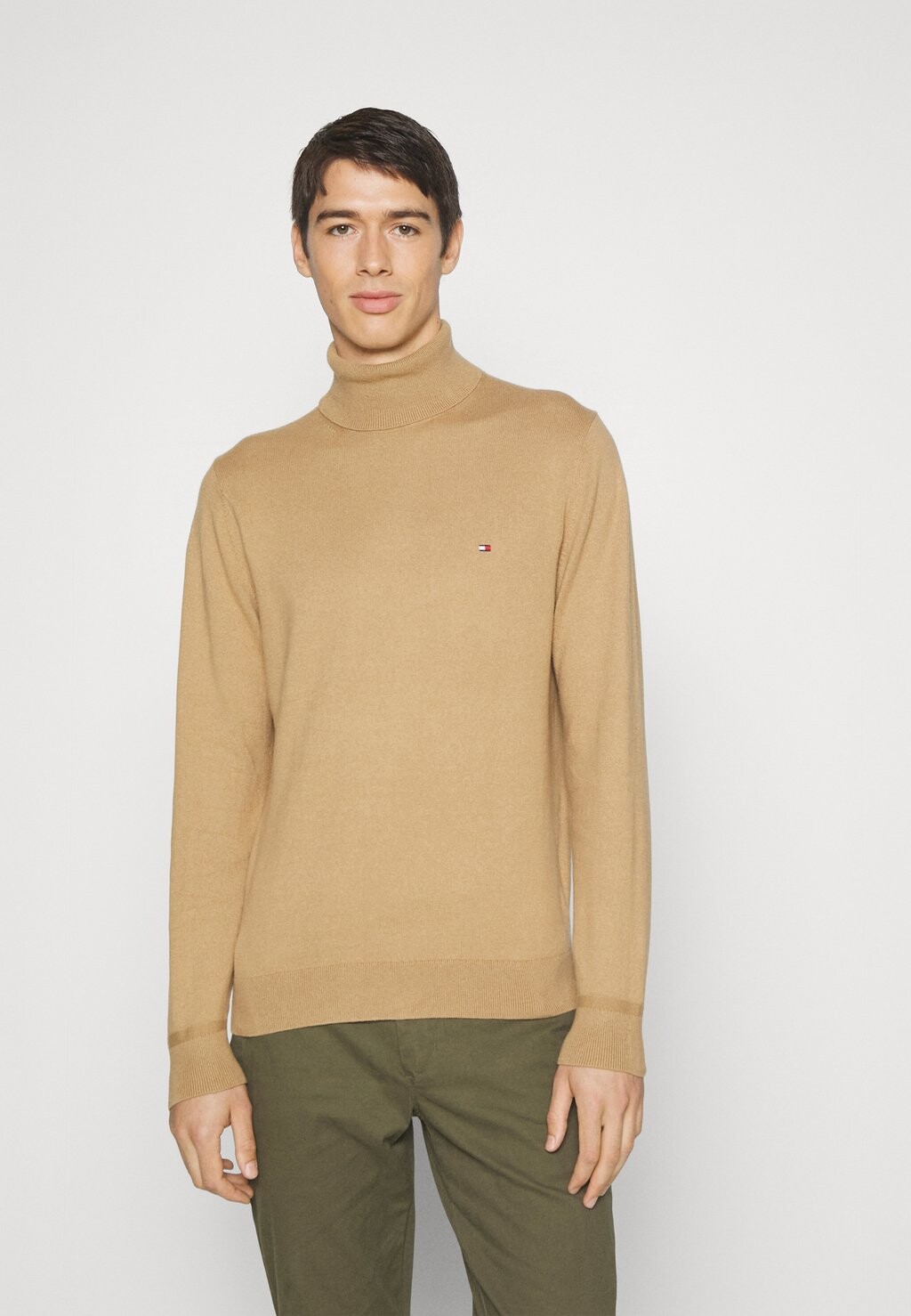 

Свитер PIMA ROLL NECK Tommy Hilfiger, деревенский хаки