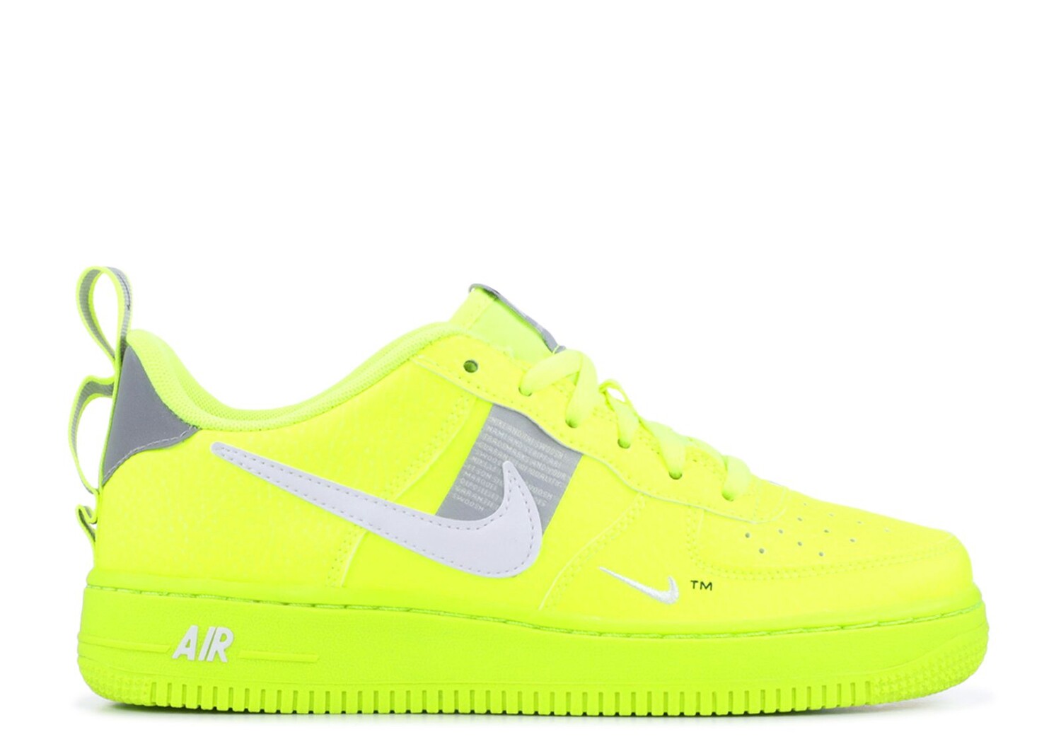 цена Кроссовки Nike Air Force 1 Low Lv8 Utility Gs 'Volt', зеленый