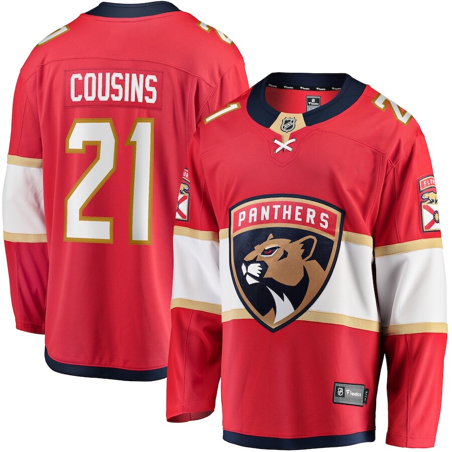 

Джерси Fanatics Branded Florida Panthers, красный