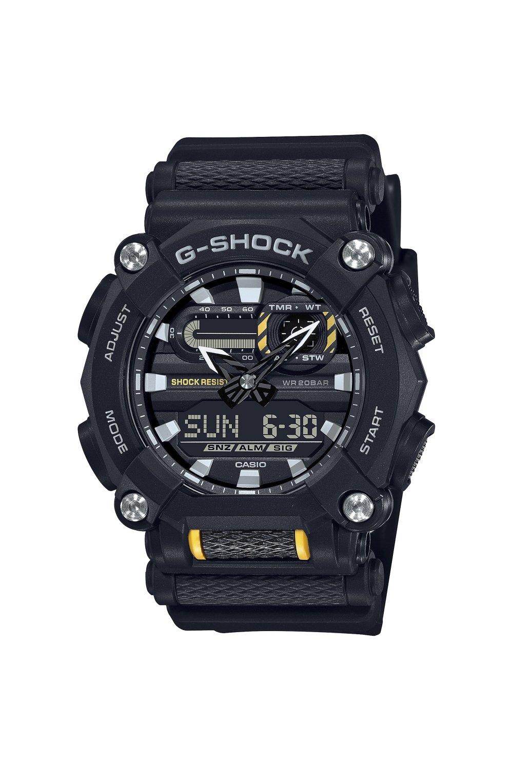 

Классические комбинированные кварцевые часы G-Shock из пластика и смолы — Ga-900-1Aer Casio, черный