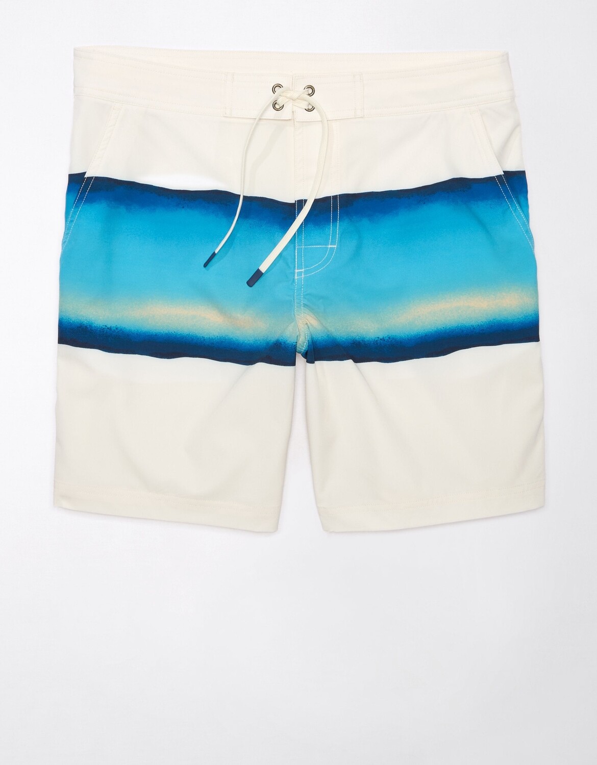 

Классические шорты AE Ombre Flex 8 дюймов American Eagle Outfitters, цвет Empire Cream
