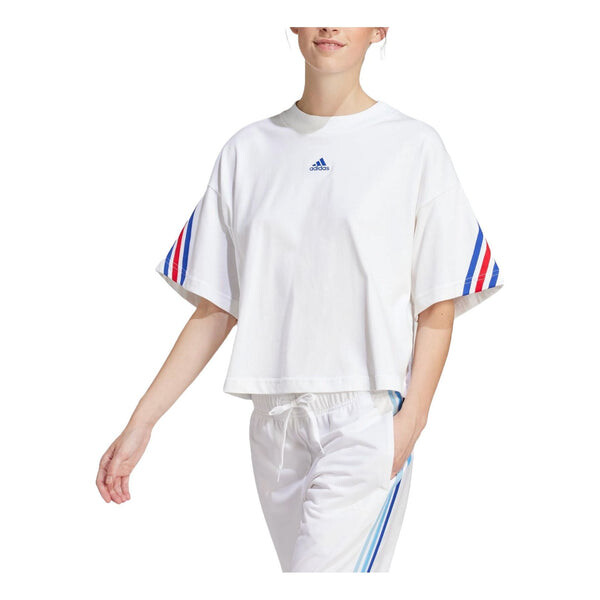 

Футболка Future Icons Футболка с тремя полосками Adidas, белый